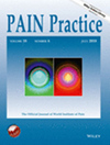 Pain Practice雜志封面